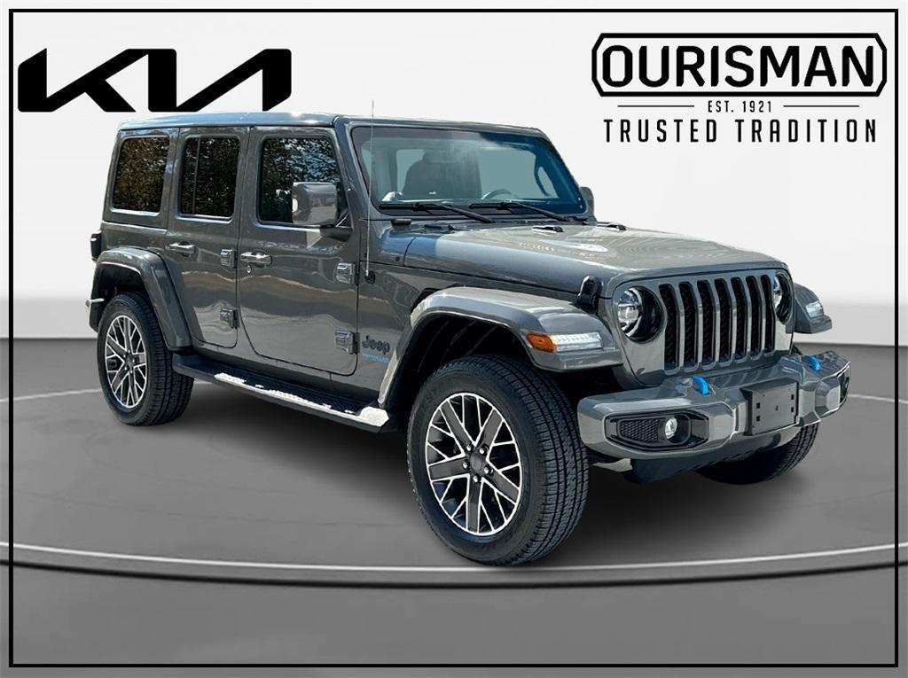 used 2022 Jeep Wrangler Unlimited 4xe car, priced at $38,000