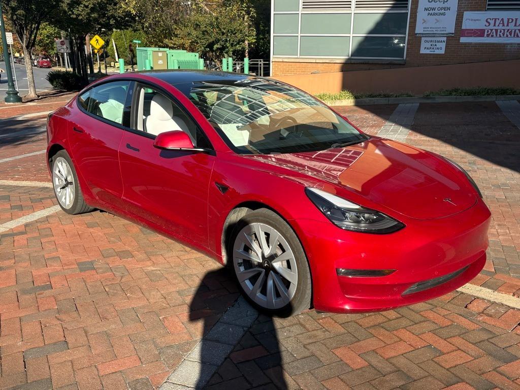 used 2021 Tesla Model 3 car, priced at $24,000