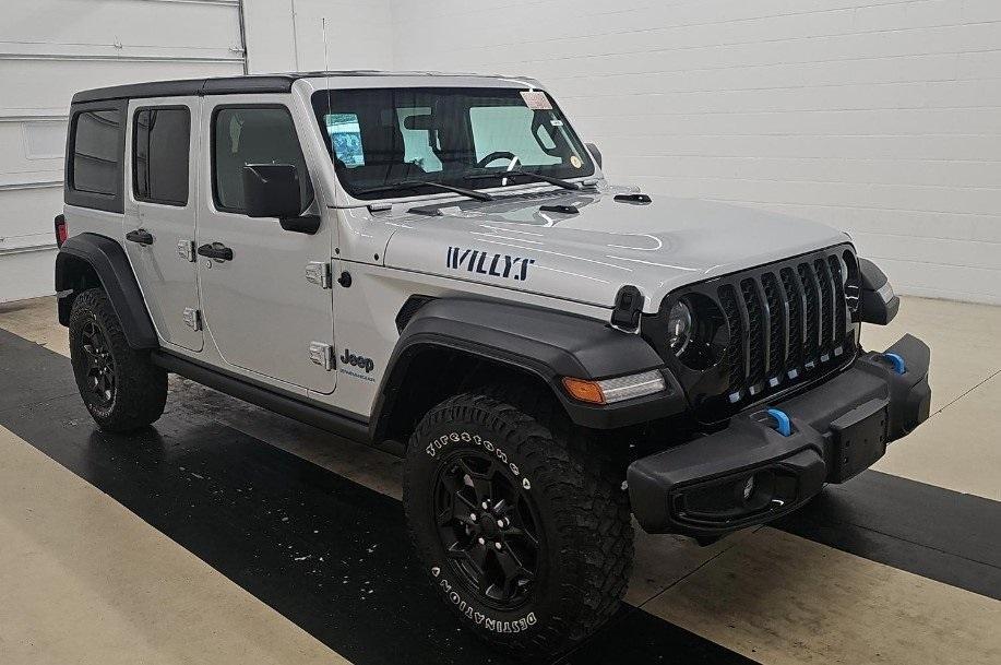 used 2023 Jeep Wrangler 4xe car, priced at $32,000