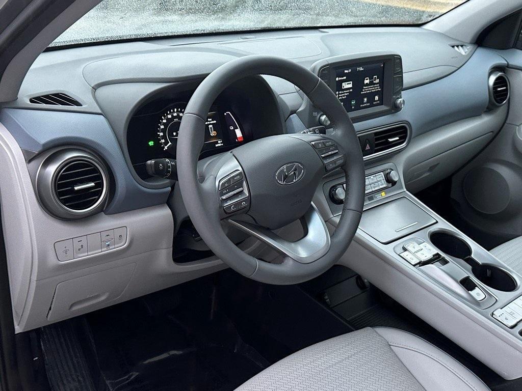 used 2021 Hyundai Kona EV car, priced at $18,991