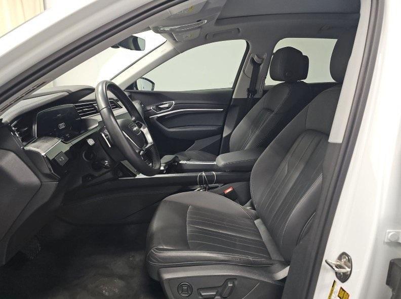 used 2021 Audi e-tron car, priced at $25,000
