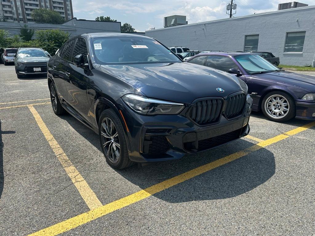 used 2022 BMW X6 car, priced at $48,995