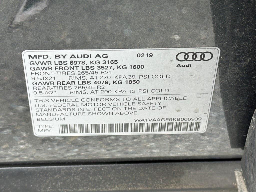 used 2019 Audi e-tron car, priced at $25,848