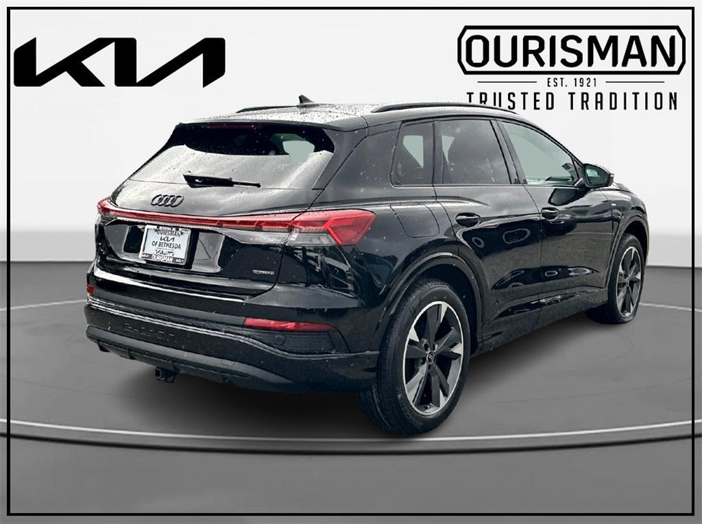 used 2024 Audi Q4 e-tron car, priced at $36,000