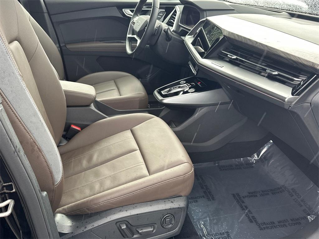 used 2024 Audi Q4 e-tron car, priced at $36,000