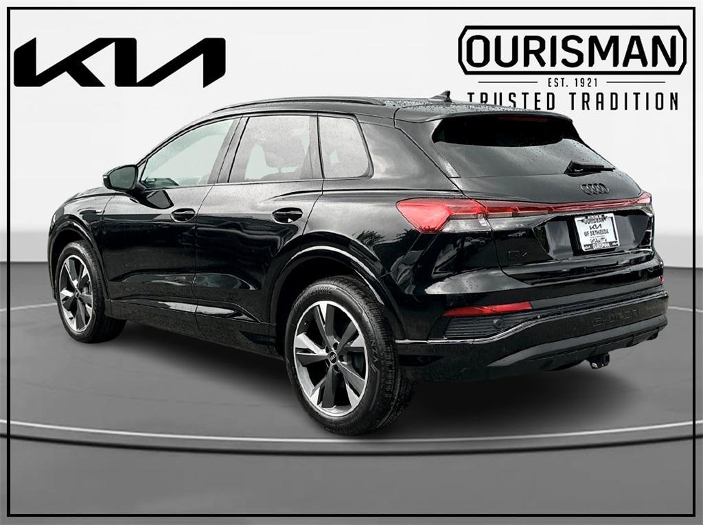 used 2024 Audi Q4 e-tron car, priced at $36,000