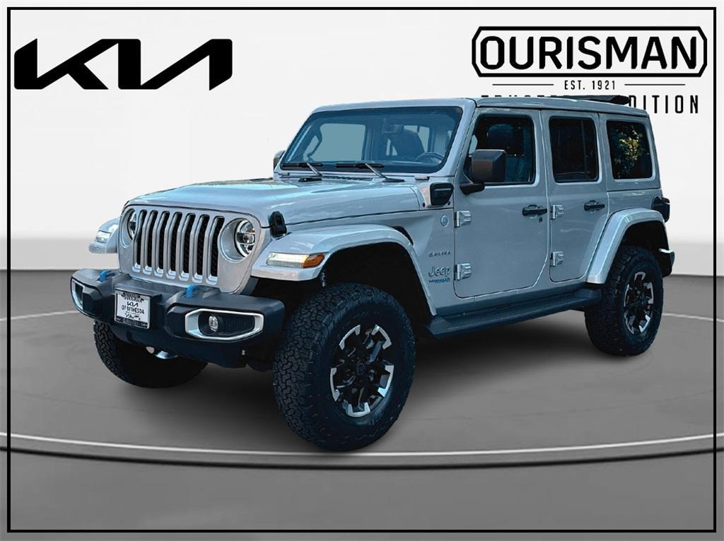 used 2022 Jeep Wrangler Unlimited 4xe car, priced at $31,750
