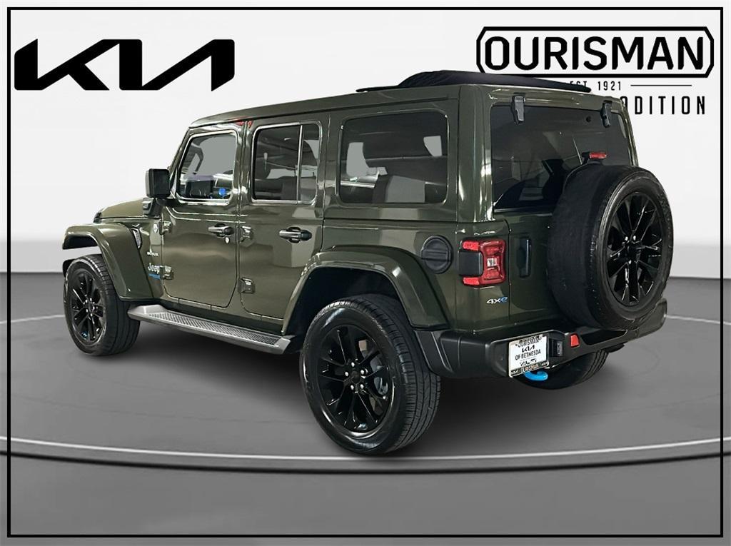 used 2022 Jeep Wrangler Unlimited 4xe car, priced at $33,000