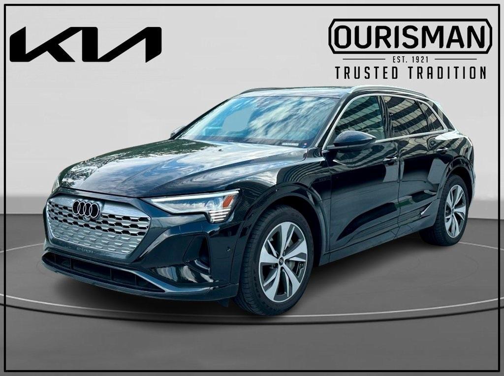 used 2024 Audi Q8 e-tron car, priced at $54,995