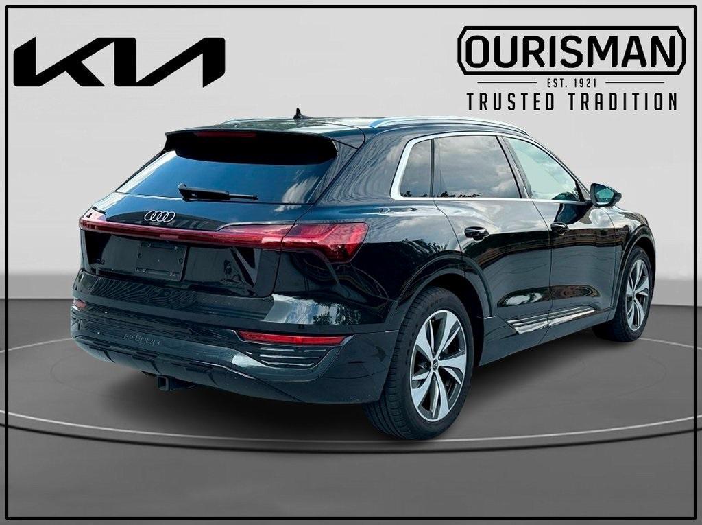 used 2024 Audi Q8 e-tron car, priced at $54,995