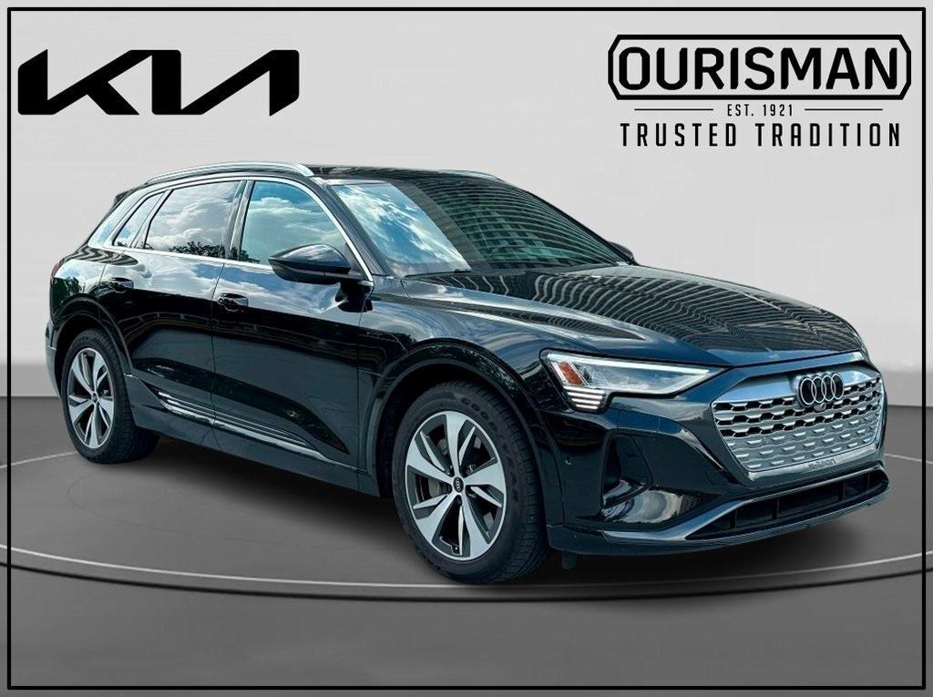 used 2024 Audi Q8 e-tron car, priced at $54,995