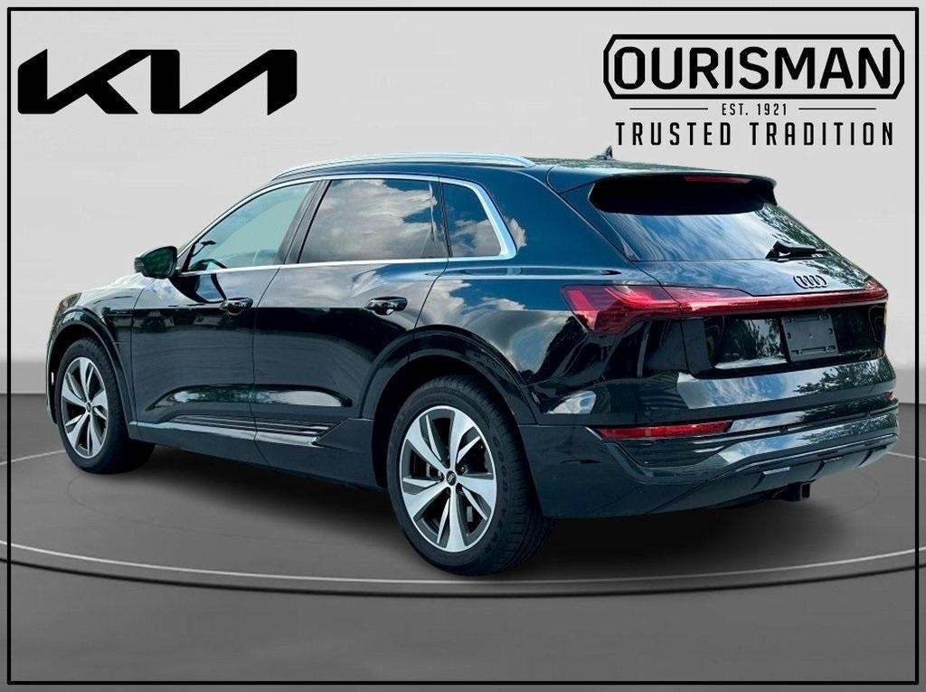 used 2024 Audi Q8 e-tron car, priced at $54,995
