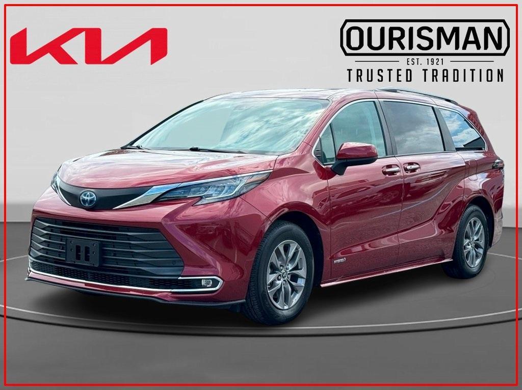 used 2021 Toyota Sienna car, priced at $33,741
