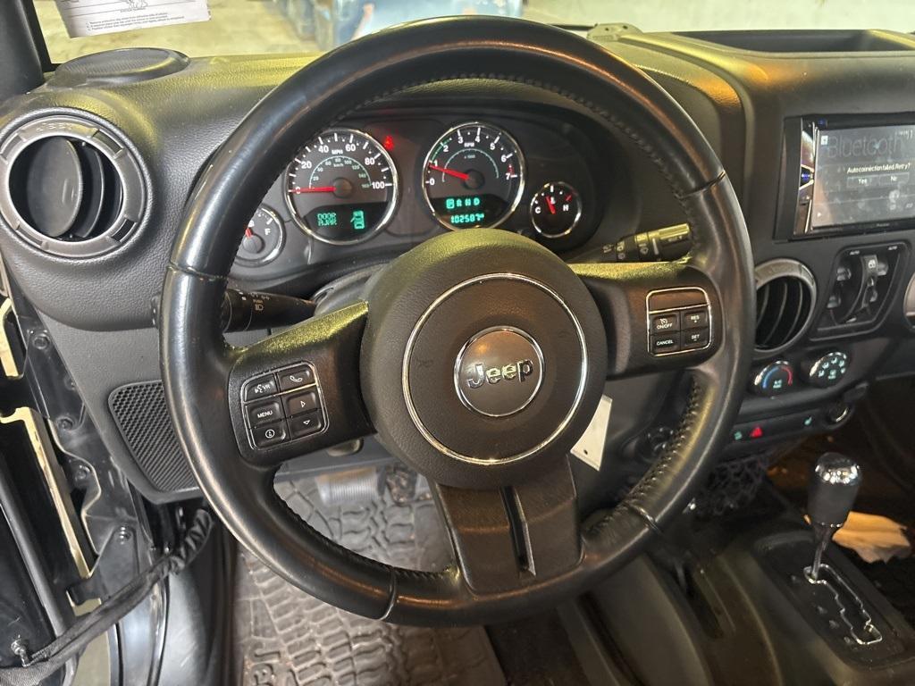 used 2017 Jeep Wrangler Unlimited car, priced at $18,000