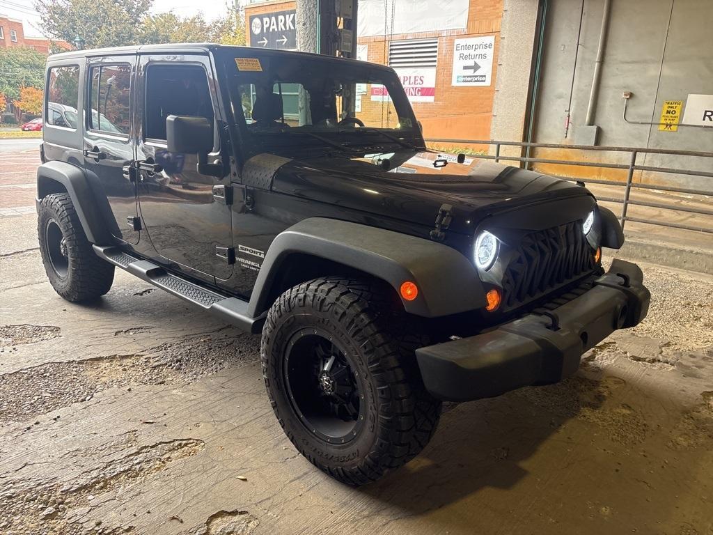 used 2017 Jeep Wrangler Unlimited car, priced at $18,000