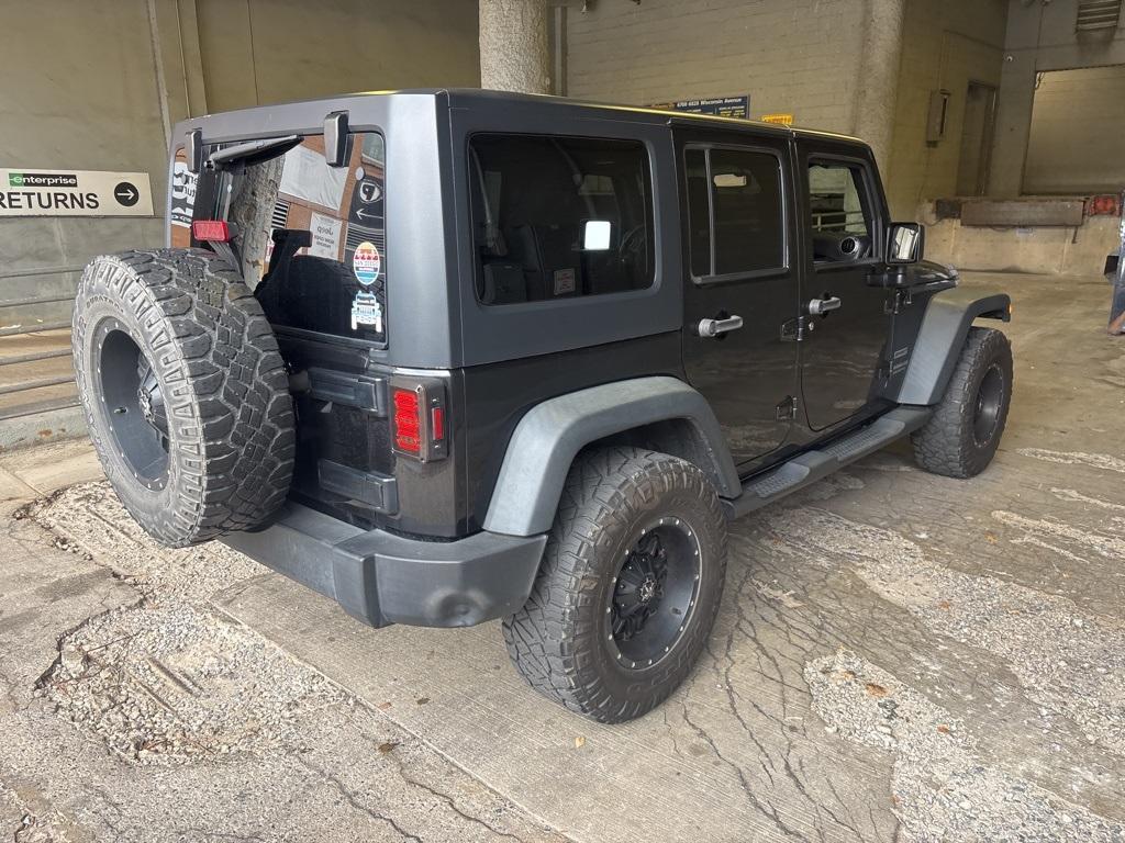 used 2017 Jeep Wrangler Unlimited car, priced at $18,000