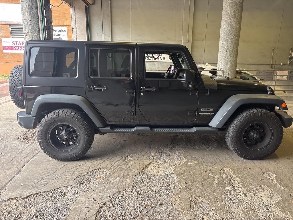 used 2017 Jeep Wrangler Unlimited car, priced at $18,000