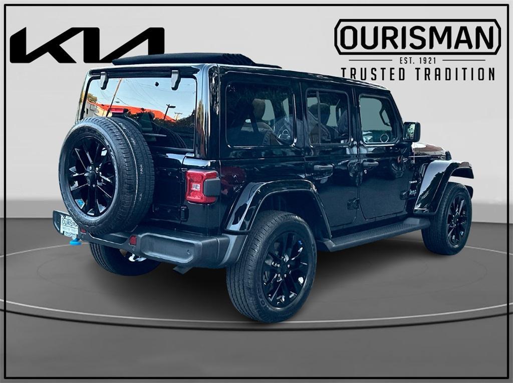 used 2023 Jeep Wrangler 4xe car, priced at $36,500