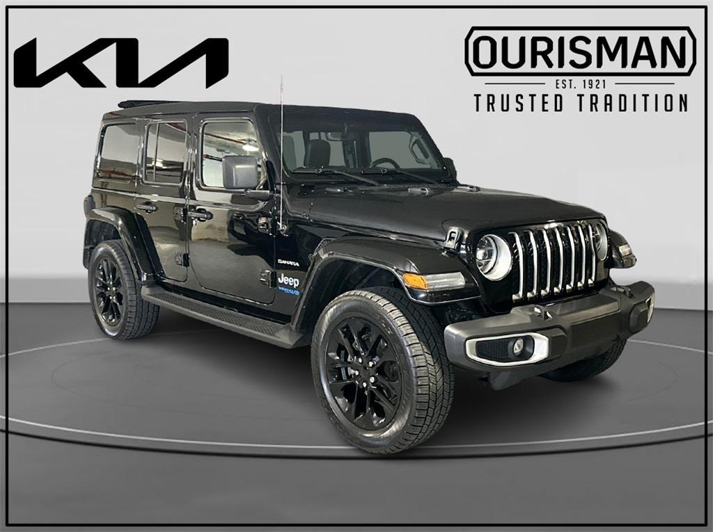 used 2021 Jeep Wrangler Unlimited 4xe car, priced at $29,000