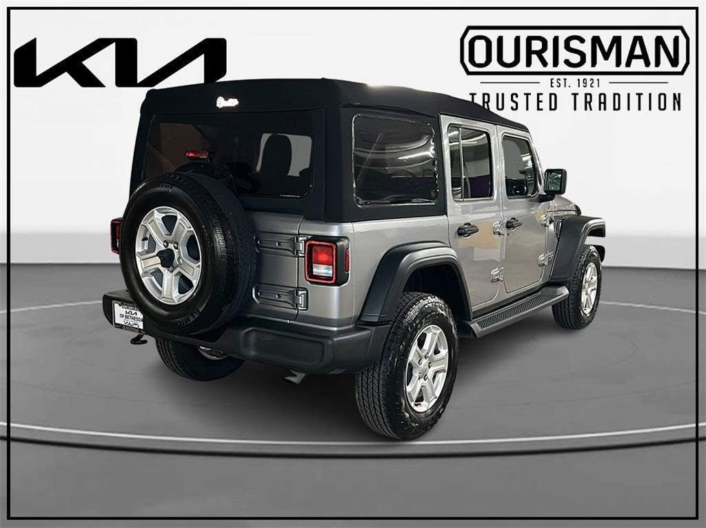used 2018 Jeep Wrangler Unlimited car, priced at $23,000