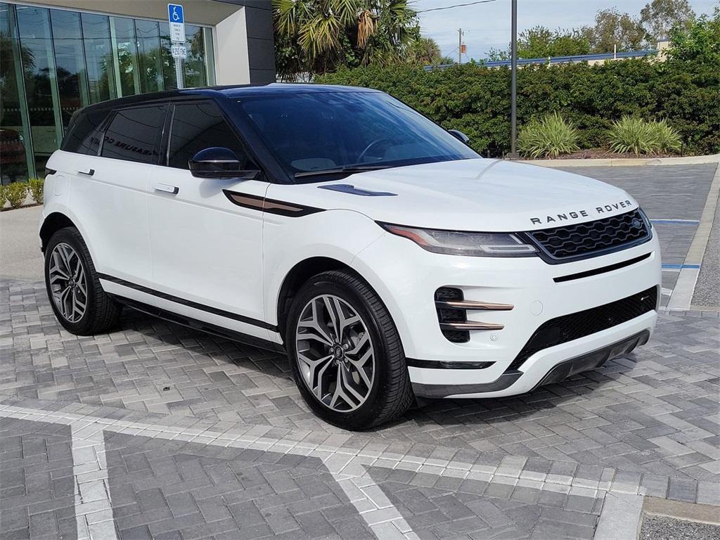 used 2022 Land Rover Range Rover Evoque car, priced at $31,997