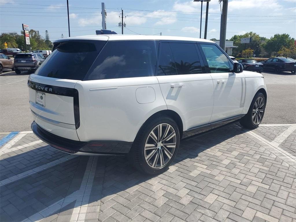 new 2025 Land Rover Range Rover car, priced at $160,375