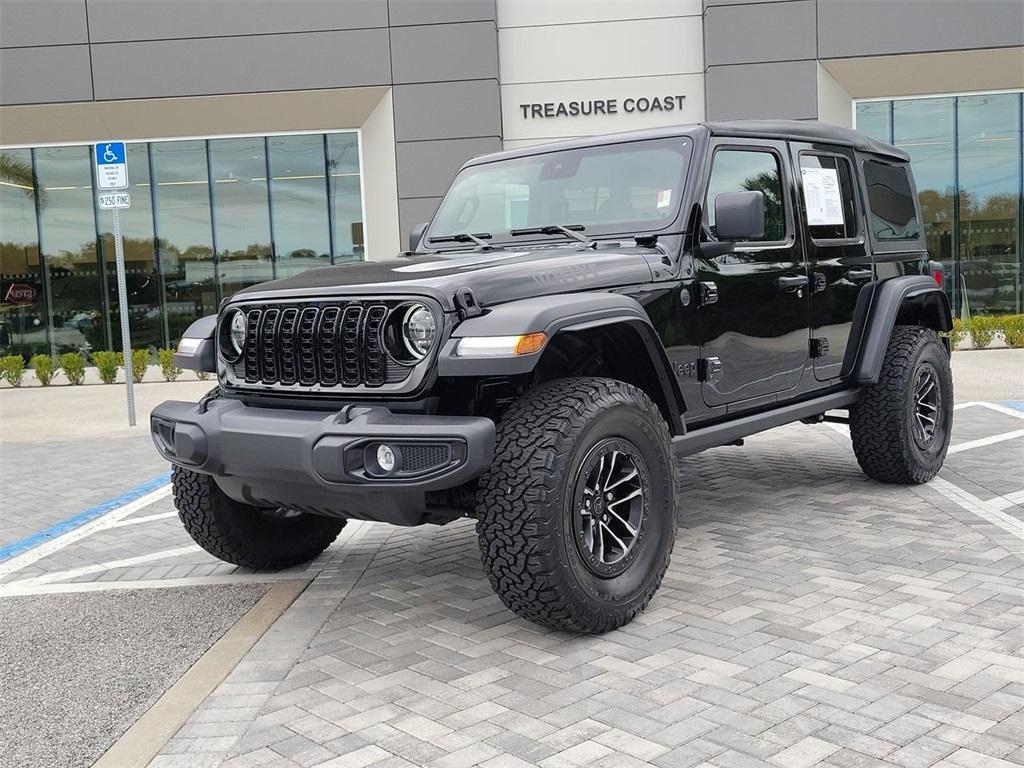 used 2025 Jeep Wrangler car, priced at $43,997