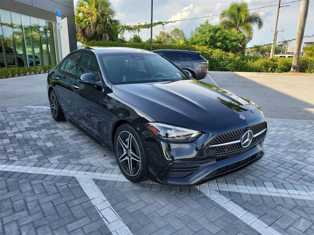used 2023 Mercedes-Benz C-Class car, priced at $33,697