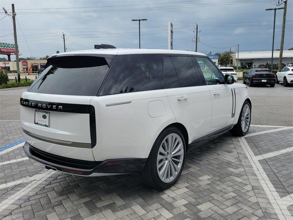 new 2025 Land Rover Range Rover car, priced at $147,950