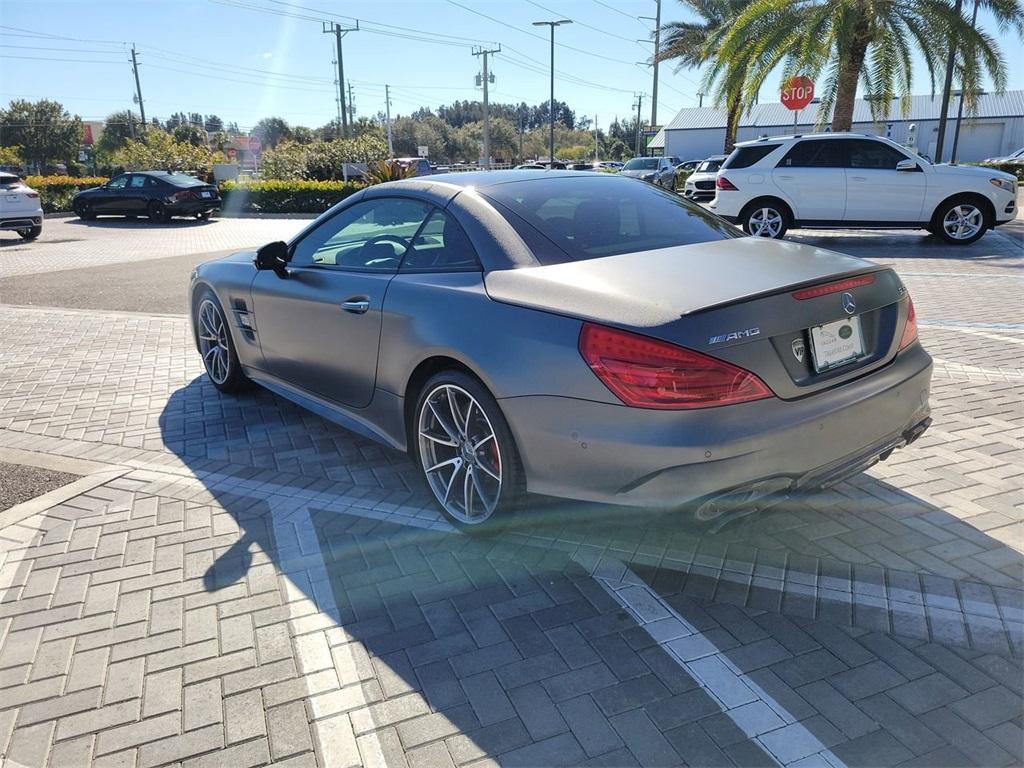 used 2017 Mercedes-Benz AMG SL 63 car, priced at $74,497