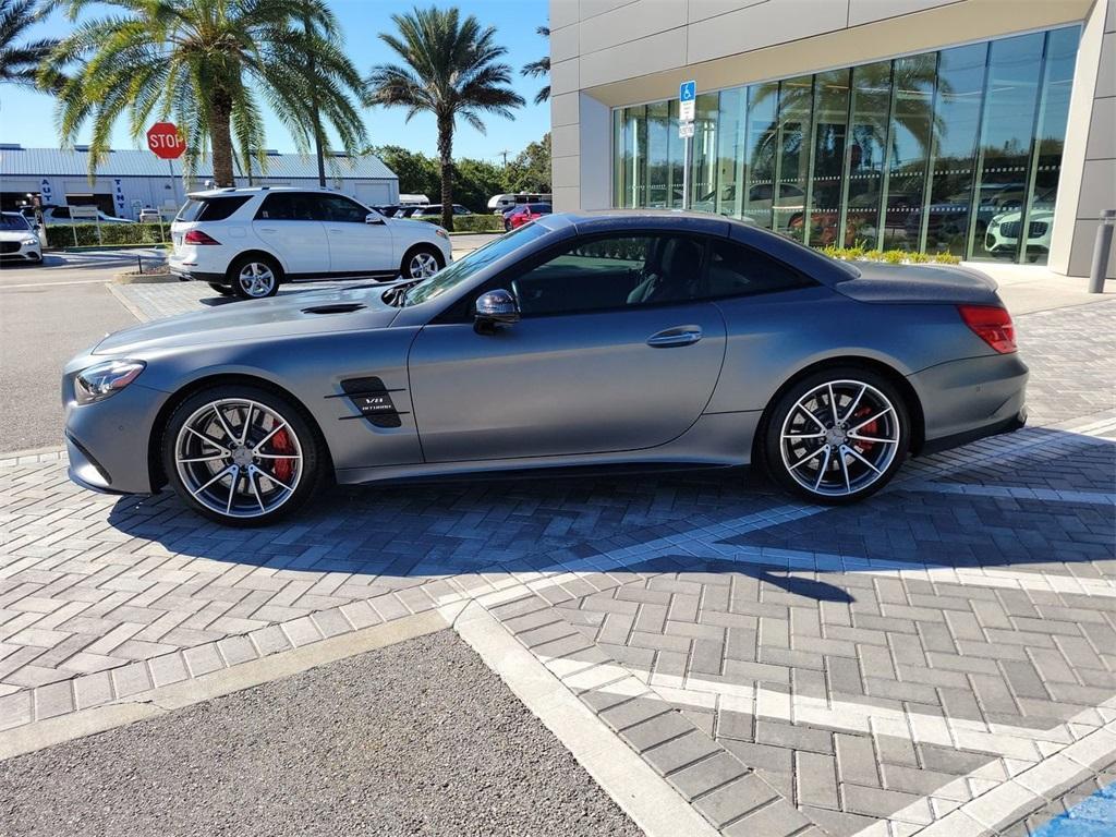 used 2017 Mercedes-Benz AMG SL 63 car, priced at $74,497