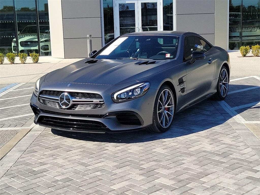 used 2017 Mercedes-Benz AMG SL 63 car, priced at $74,497