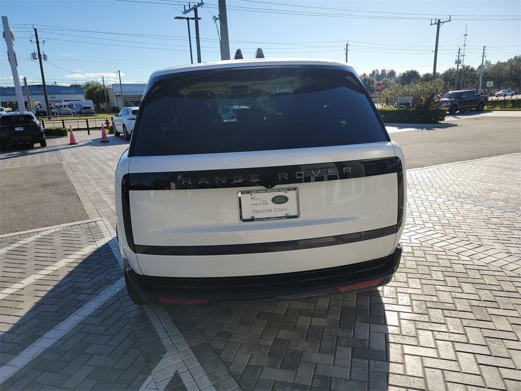 new 2025 Land Rover Range Rover car, priced at $158,880