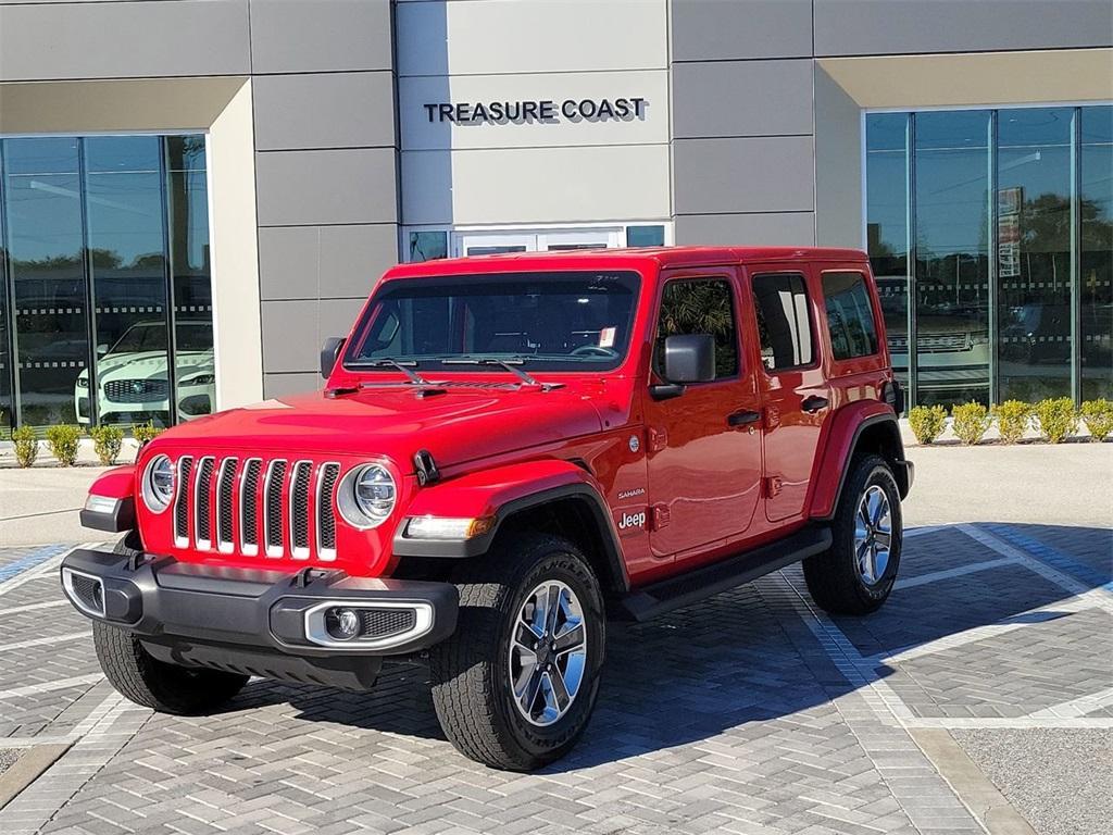 used 2021 Jeep Wrangler Unlimited car, priced at $32,997