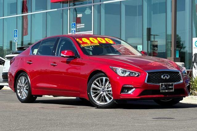 new 2024 INFINITI Q50 car, priced at $45,681