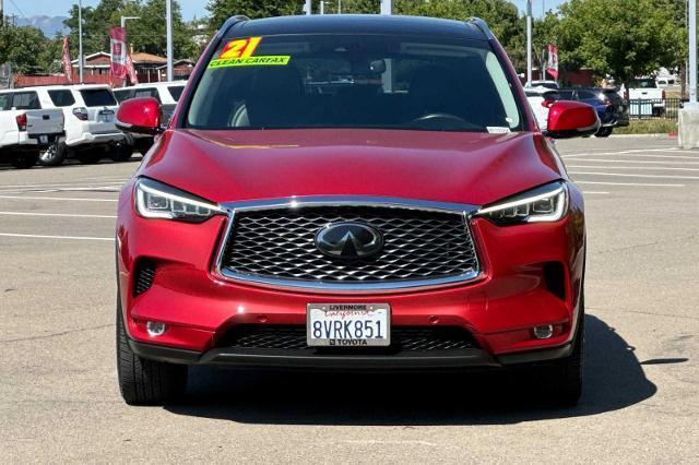 used 2021 INFINITI QX50 car, priced at $28,361