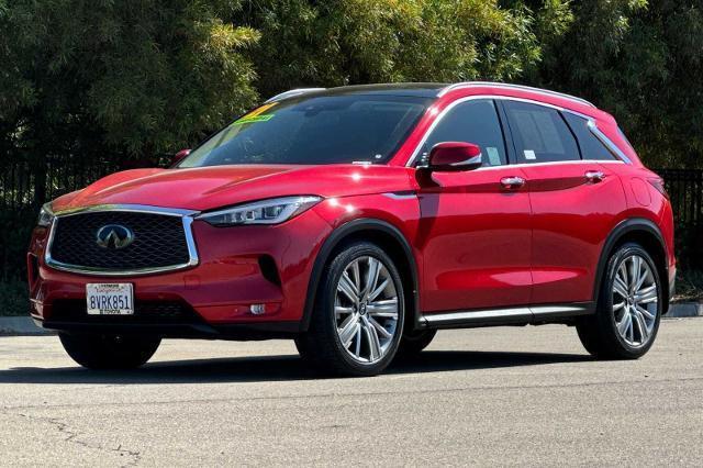 used 2021 INFINITI QX50 car, priced at $28,361