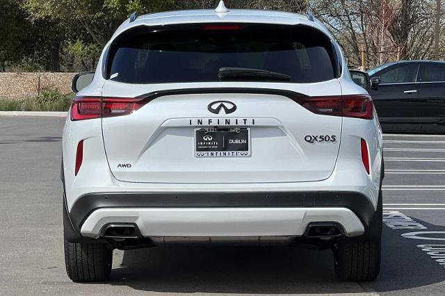 new 2024 INFINITI QX50 car, priced at $53,677