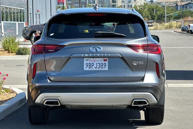 used 2022 INFINITI QX50 car, priced at $27,555