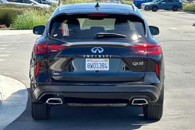 used 2021 INFINITI QX50 car, priced at $26,374