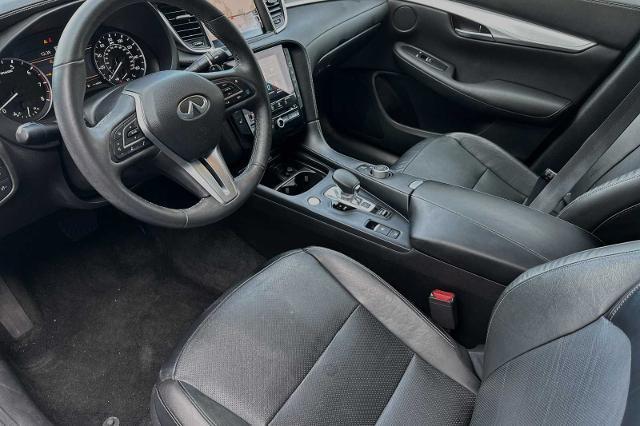 used 2021 INFINITI QX50 car, priced at $33,548