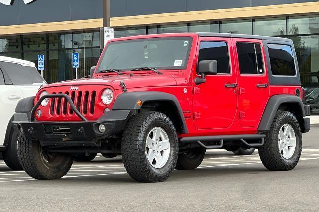 used 2014 Jeep Wrangler Unlimited car, priced at $15,999