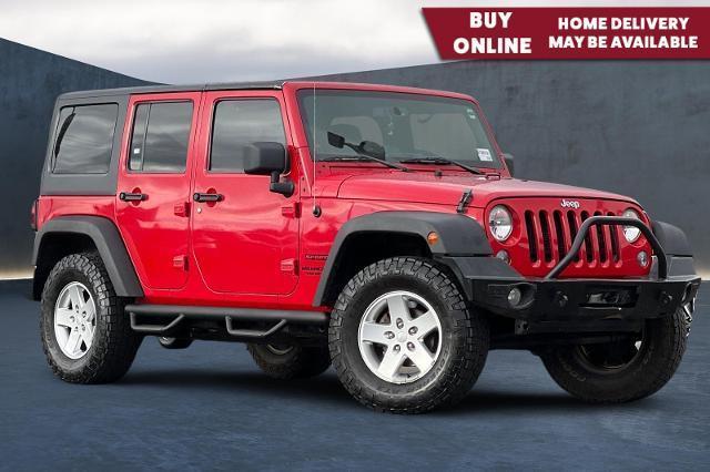 used 2014 Jeep Wrangler Unlimited car, priced at $15,999