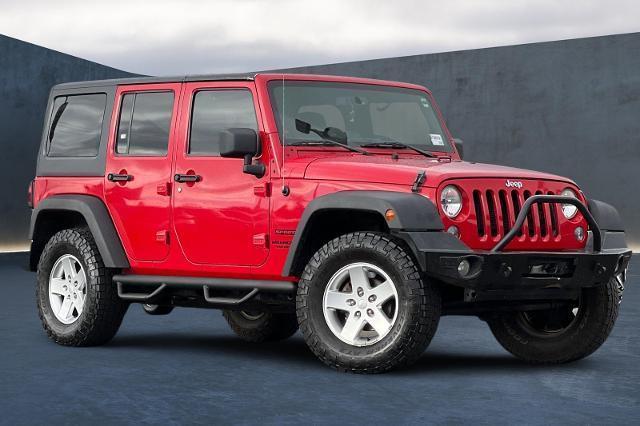 used 2014 Jeep Wrangler Unlimited car, priced at $15,999