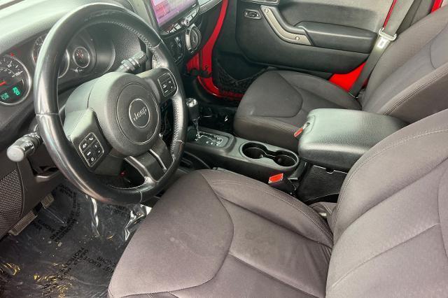used 2014 Jeep Wrangler Unlimited car, priced at $15,999