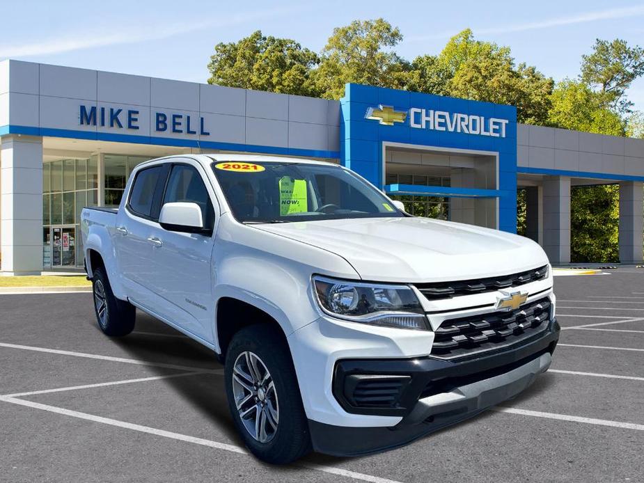 used 2021 Chevrolet Colorado car, priced at $27,389