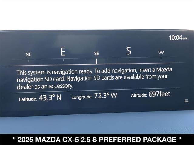 new 2025 Mazda CX-5 car, priced at $33,288