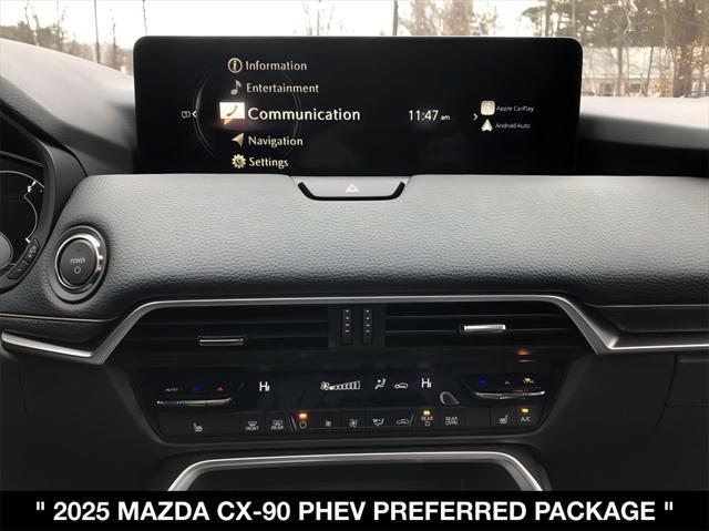 new 2025 Mazda CX-90 PHEV car, priced at $50,052