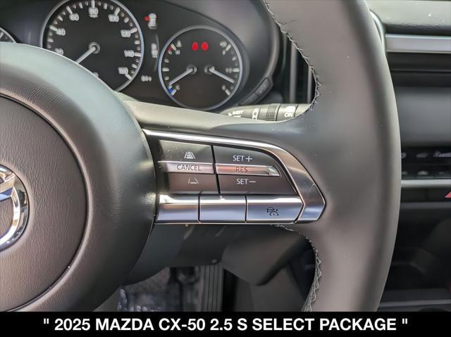 new 2025 Mazda CX-50 car, priced at $31,930