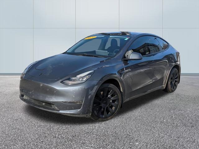 used 2021 Tesla Model Y car, priced at $25,000